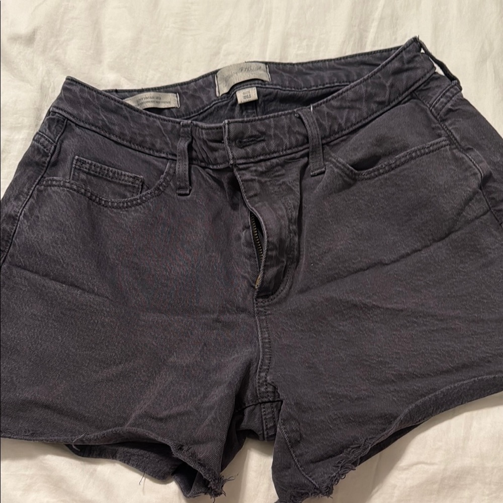 Universal Thread Black Jean Shorts Relaxed Fit